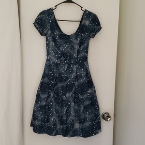 Modcloth constellations dress size XS
